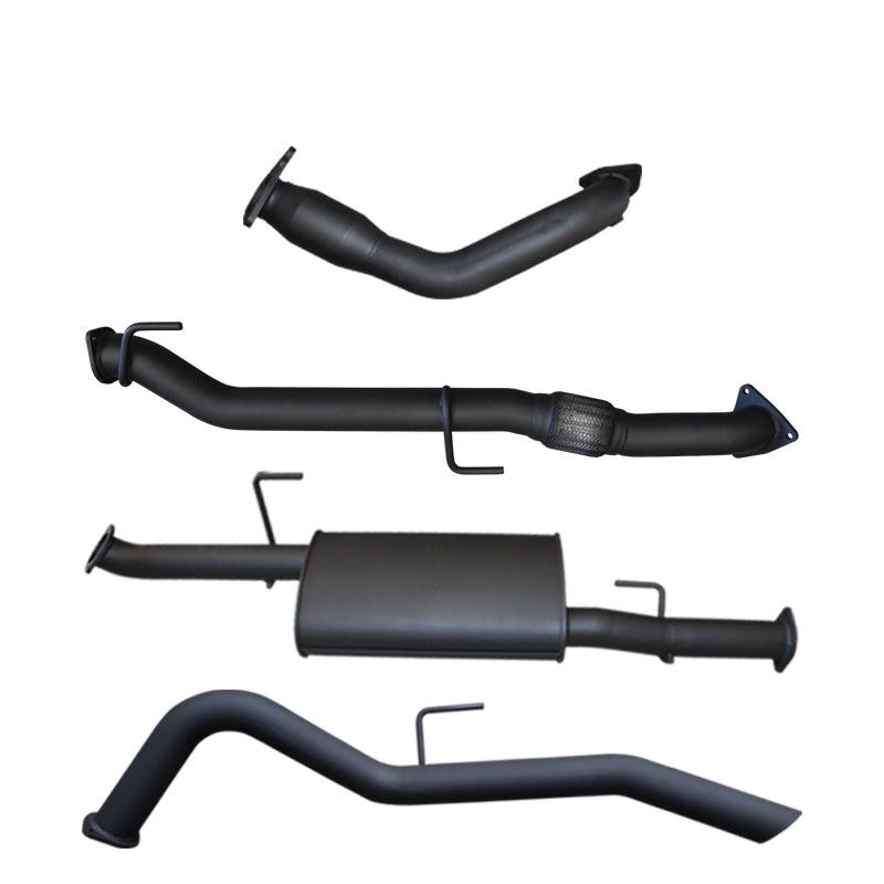 Manta | 3″ Turbo Back Exhaust System With Cat & Tailpipe | Nissan Navara D40 3.0L V6 Turbo Diesel Ute 2011–2015