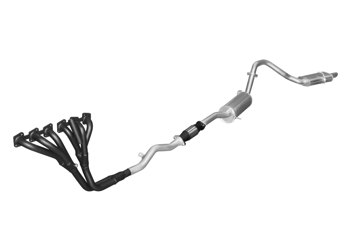 Manta | 2.5″ Full Exhaust System with Centre Muffler & Rear Hotdog | Nissan Patrol GU 4.5L TB45 Petrol Wagon 1997–2001