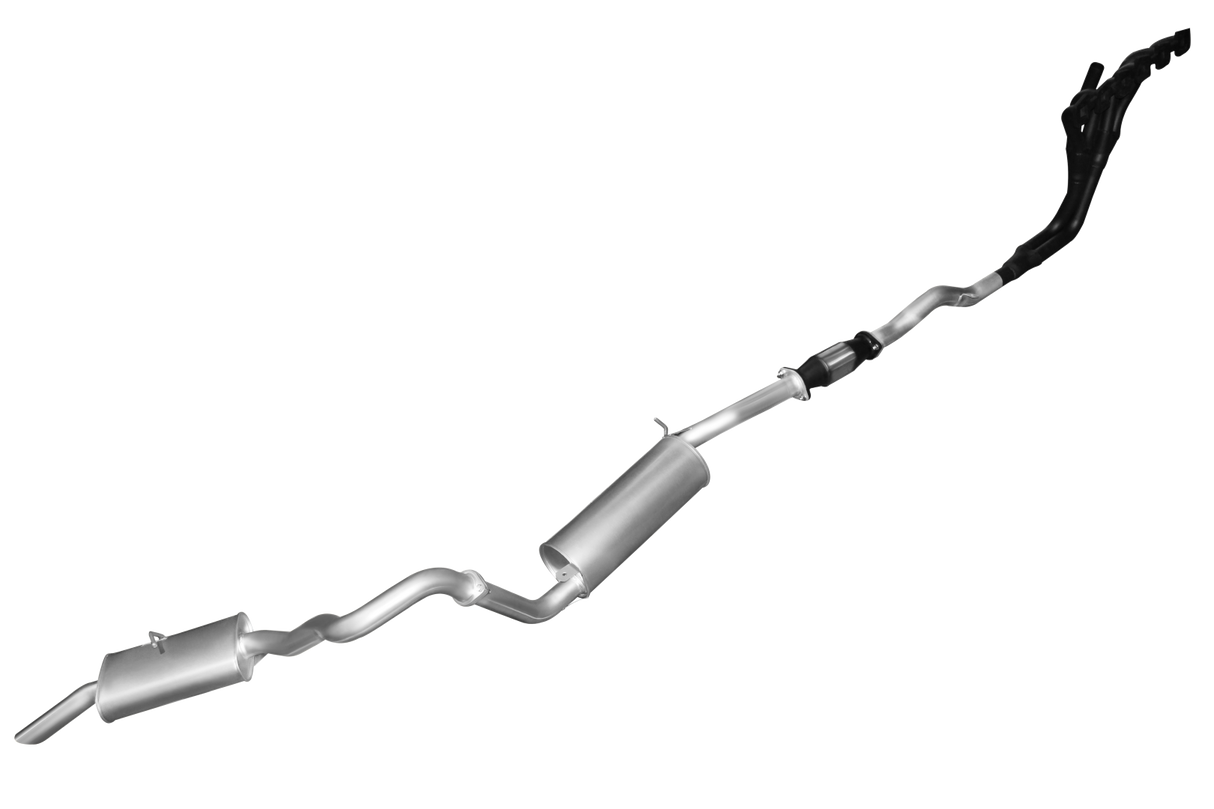 Manta | 2.5″ Full Exhaust System with Centre Muffler & Rear Hotdog | Nissan Patrol GU 4.5L TB45 Petrol Wagon 1997–2001