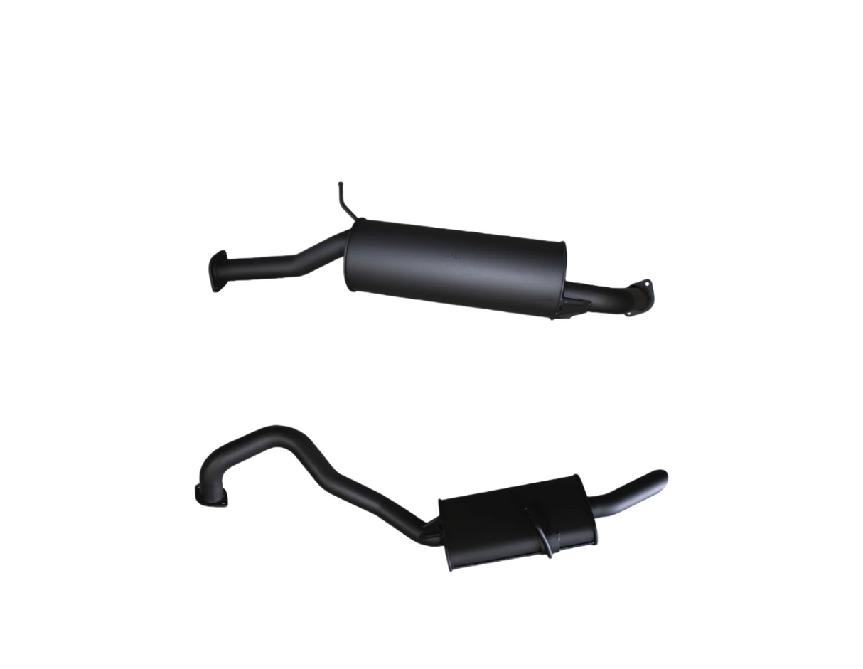 Manta | 2.5″ Cat Back Exhaust with Twin Mufflers | Nissan Patrol GU 4.5L TB45 Petrol Wagon 1997–2001
