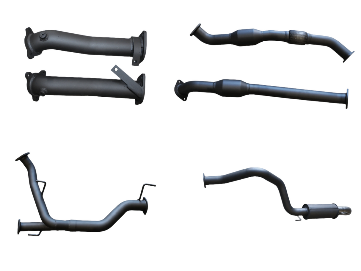 Manta | 2.5″ Dual into 3″ Turbo Back with Cats with Rear Muffler & Dump Tip | Toyota Landcruiser VDJ200 2007–2015
