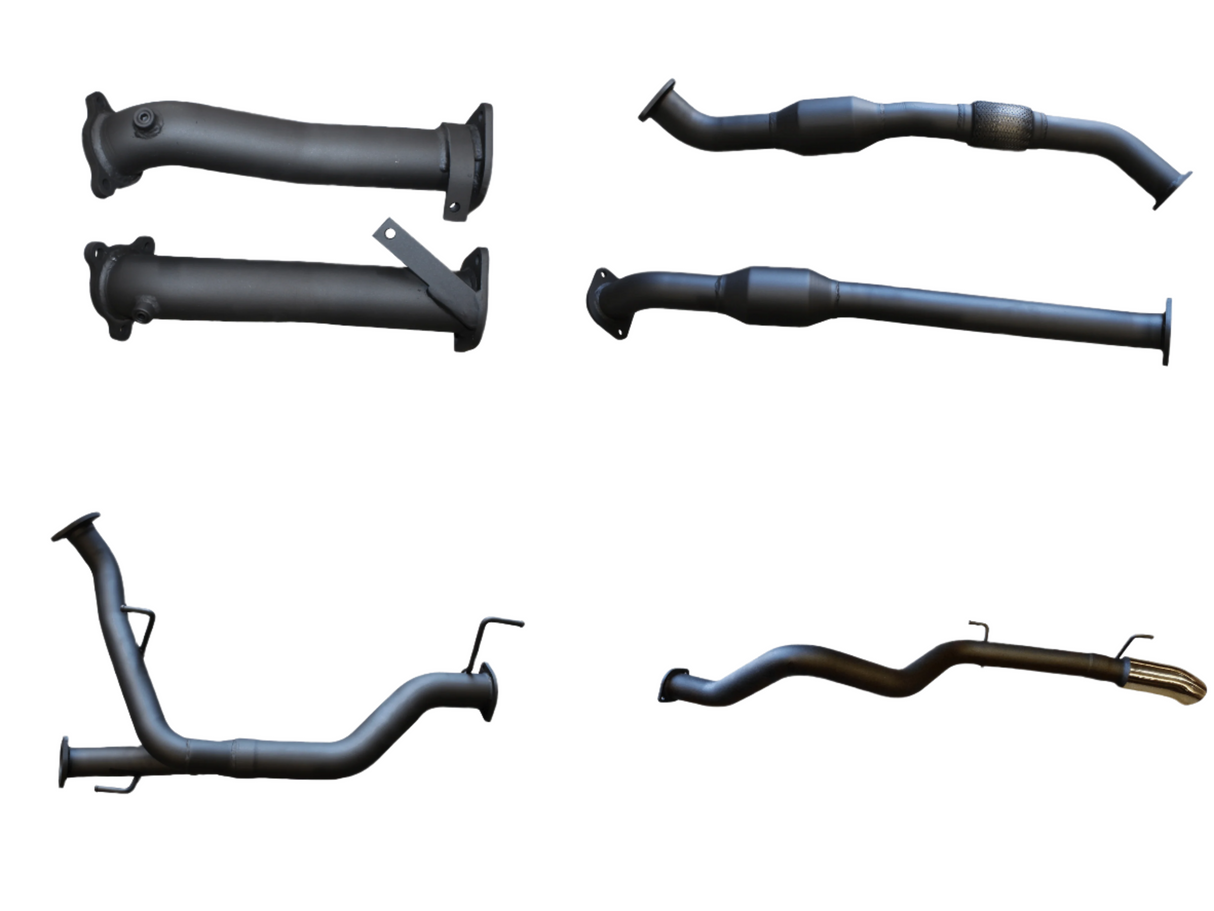 Manta | 2.5″ Dual into 3″ Turbo Back with Cats, No Mufflers & Dump Tip | Toyota Landcruiser VDJ200 2007–2015