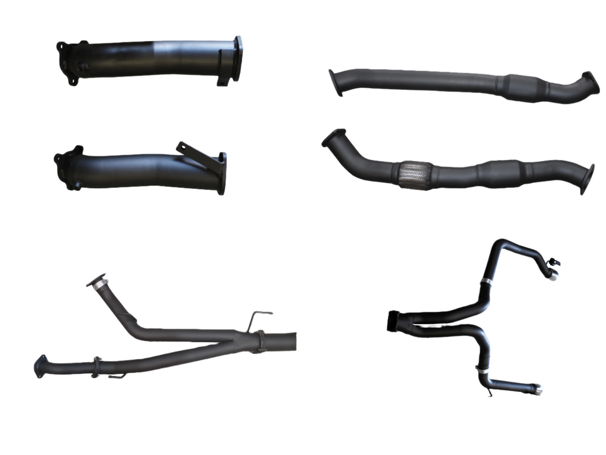 Manta | 3″ Turbo Back with Cats, No Muffler, Dual Exit L&R | Toyota Landcruiser VDJ200 4.5L V8 Diesel Wagon 2007–2015