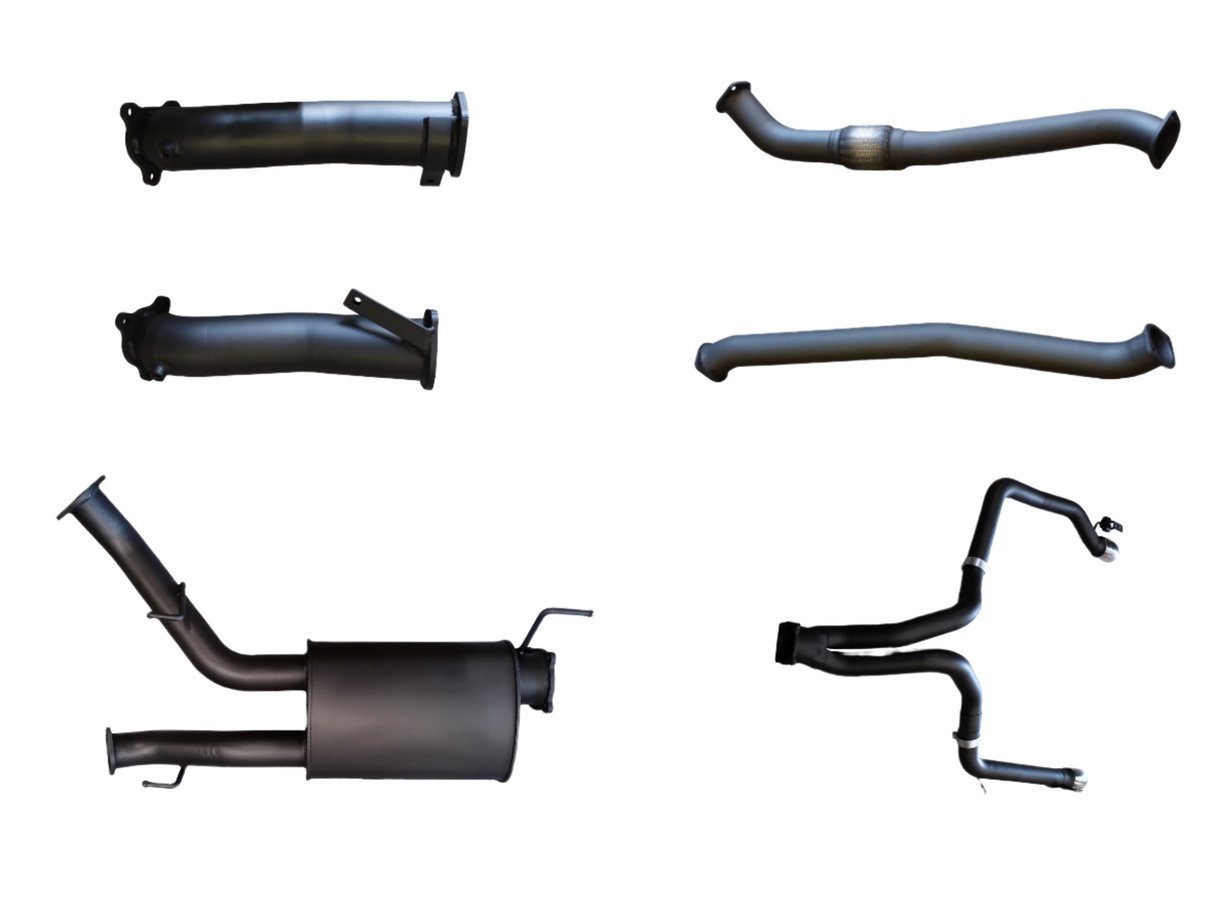 Manta | 3″ Turbo Back without Cats with Muffler | Toyota Landcruiser VDJ200 4.5L V8 Diesel Wagon 2007–2015