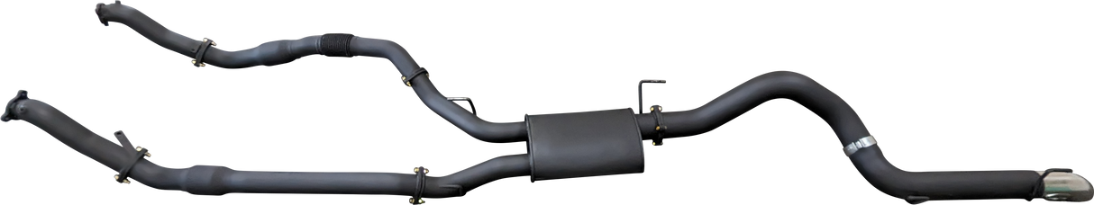 Manta | 3″ Turbo Back with Cats & Muffler, 4″ Exit | Toyota Landcruiser VDJ200 4.5L V8 Diesel Wagon 2007–2015