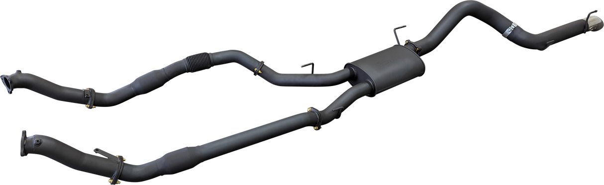 Manta | 3″ Turbo Back with Cats & Muffler, 4″ Exit | Toyota Landcruiser VDJ200 4.5L V8 Diesel Wagon 2007–2015