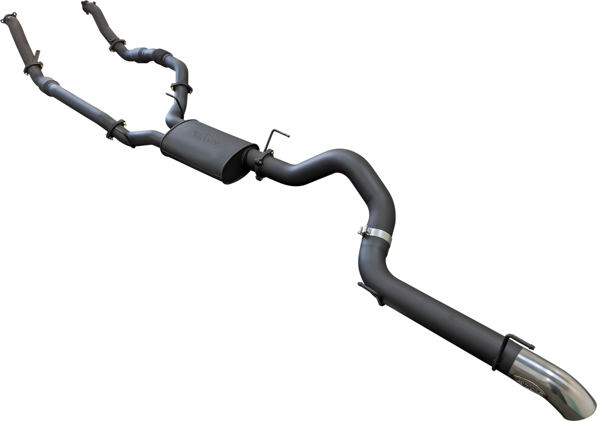 Manta | 3″ Turbo Back with Cats & Muffler, 4″ Exit | Toyota Landcruiser VDJ200 4.5L V8 Diesel Wagon 2007–2015