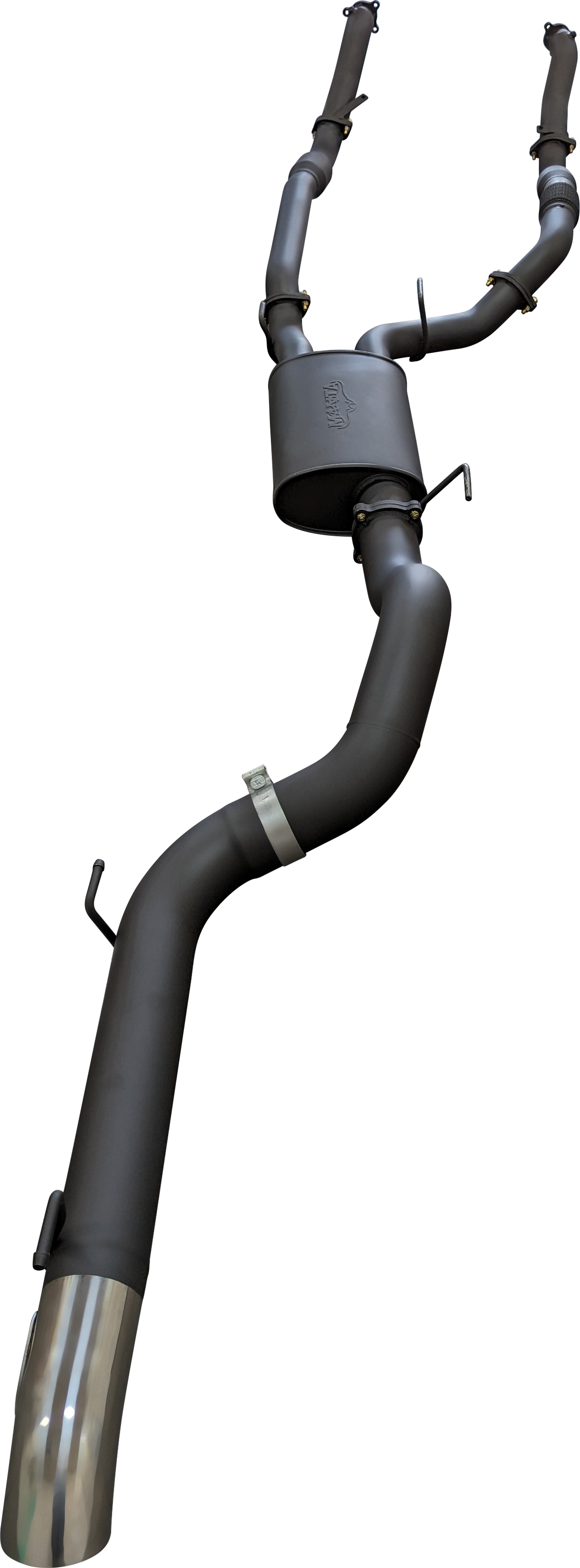 Manta | 3″ Turbo Back with Cats & Muffler, 4″ Exit | Toyota Landcruiser VDJ200 4.5L V8 Diesel Wagon 2007–2015