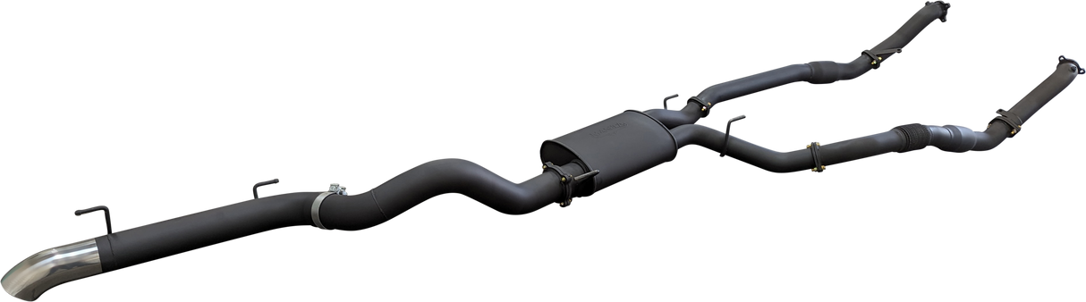 Manta | 3″ Turbo Back with Cats & Muffler, 4″ Exit | Toyota Landcruiser VDJ200 4.5L V8 Diesel Wagon 2007–2015