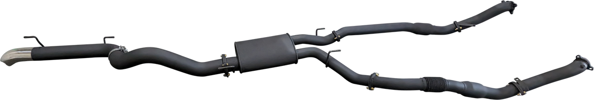 Manta | 3″ Turbo Back with Cats & Muffler, 4″ Exit | Toyota Landcruiser VDJ200 4.5L V8 Diesel Wagon 2007–2015