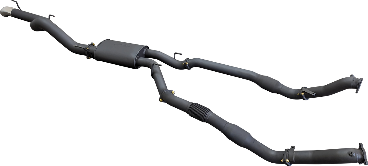 Manta | 3″ Turbo Back with Cats & Muffler, 4″ Exit | Toyota Landcruiser VDJ200 4.5L V8 Diesel Wagon 2007–2015