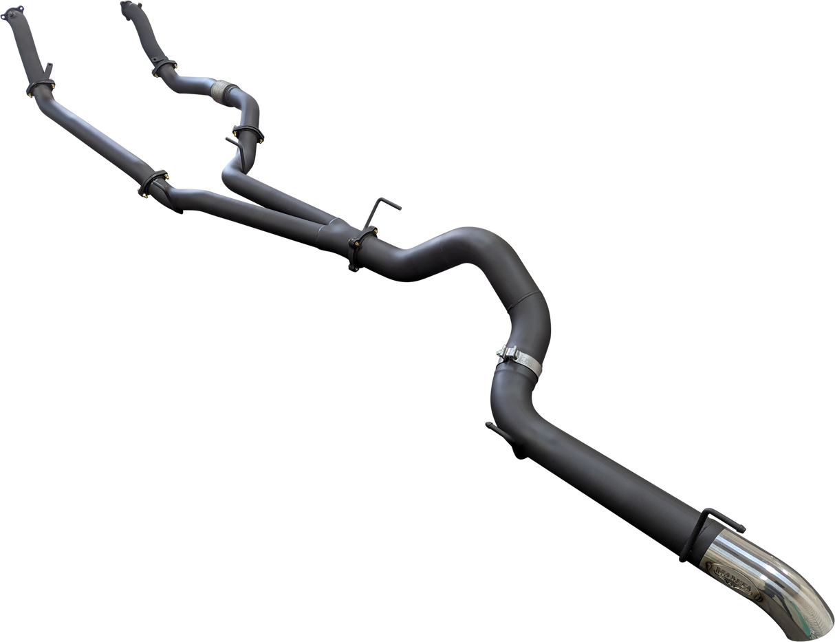 Manta | 3″ Turbo Back without Cats, No Muffler, 4″ Exit | Toyota Landcruiser VDJ200 4.5L V8 Diesel Wagon 2007–2015