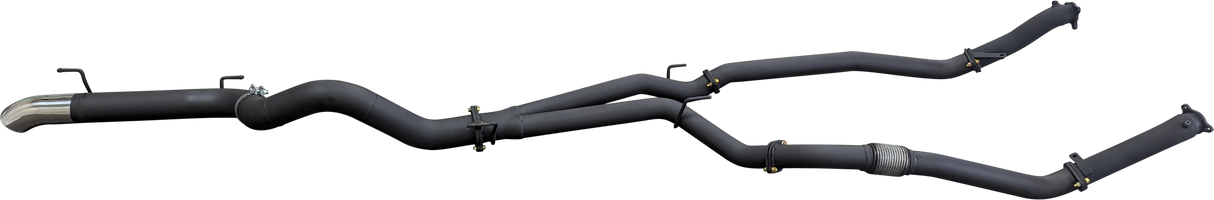 Manta | 3″ Turbo Back without Cats, No Muffler, 4″ Exit | Toyota Landcruiser VDJ200 4.5L V8 Diesel Wagon 2007–2015