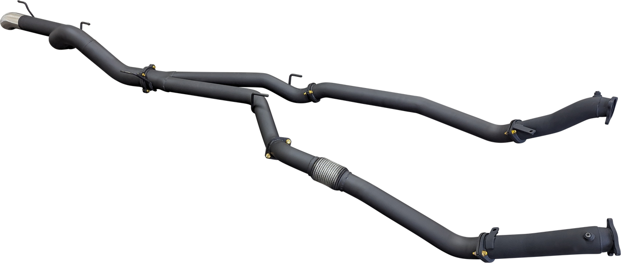 Manta | 3″ Turbo Back without Cats, No Muffler, 4″ Exit | Toyota Landcruiser VDJ200 4.5L V8 Diesel Wagon 2007–2015