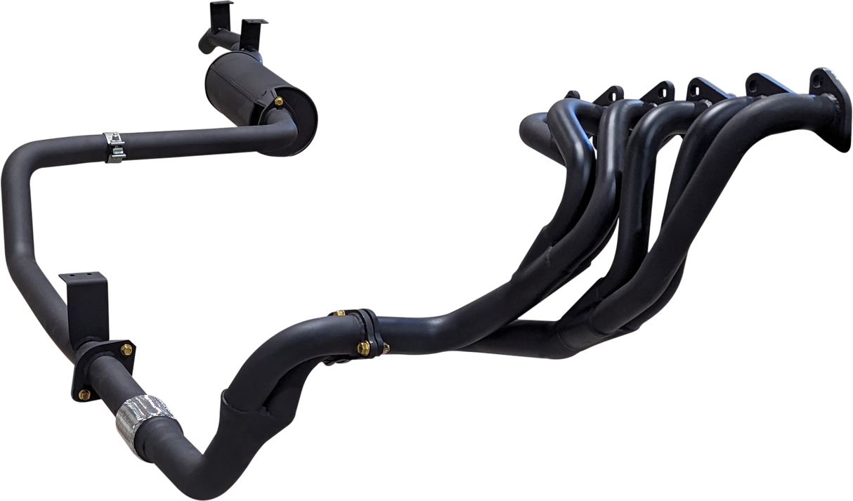 Manta | 2.5″ Full Exhaust System with Extractors | Toyota Landcruiser HZJ75 & HZJ78 4.2L Diesel Ute & Troop Carrier 1990–2006