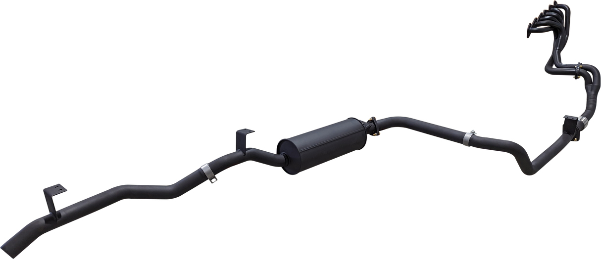 Manta | 2.5″ Full Exhaust System with Extractors | Toyota Landcruiser HZJ75 & HZJ78 4.2L Diesel Ute & Troop Carrier 1990–2006