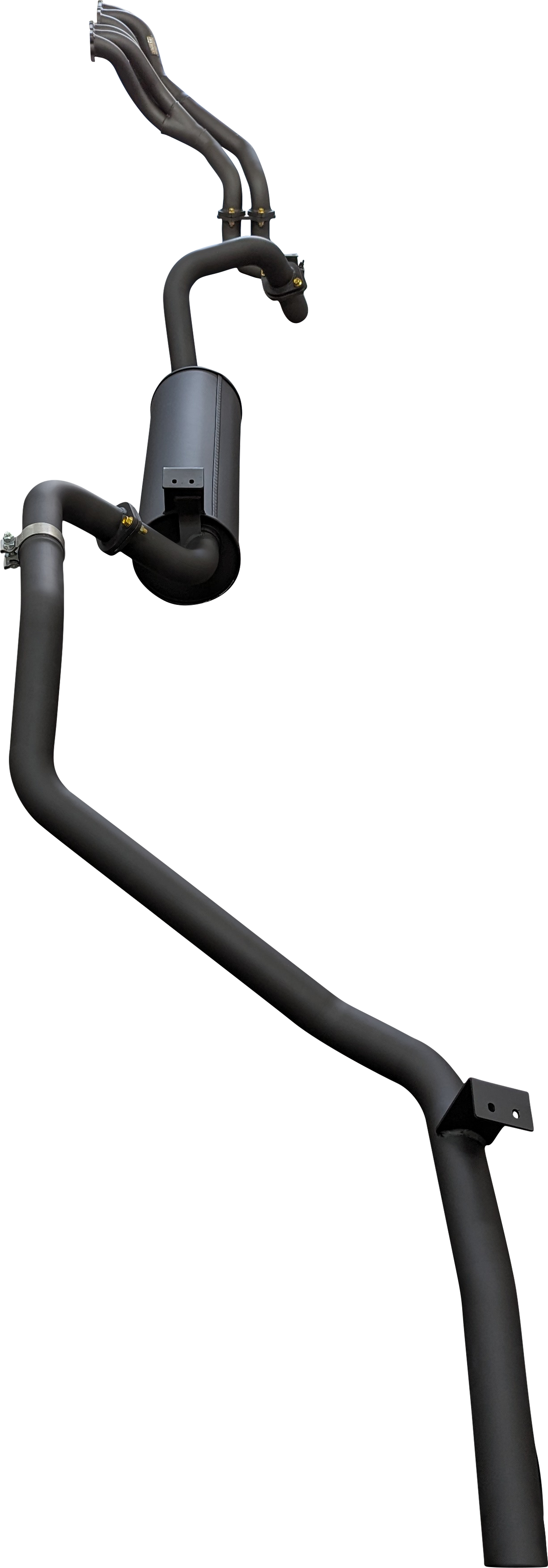Manta | Extractors & 2.5″ Full Exhaust System (Mandrel Bend) | Toyota Landcruiser FZJ80 4.5L Petrol Wagon 1992–1997