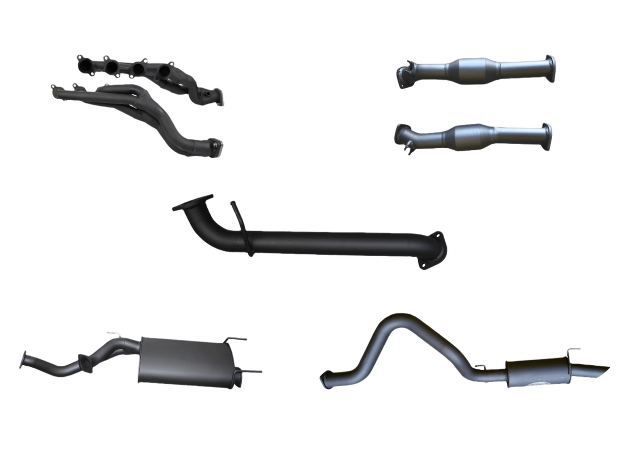 Manta | 3″ Full Exhaust with Extractors, Cats, Centre & Rear Muffler | Toyota Landcruiser UZJ100 4.7L V8 & Lexus LX470 1998–2007