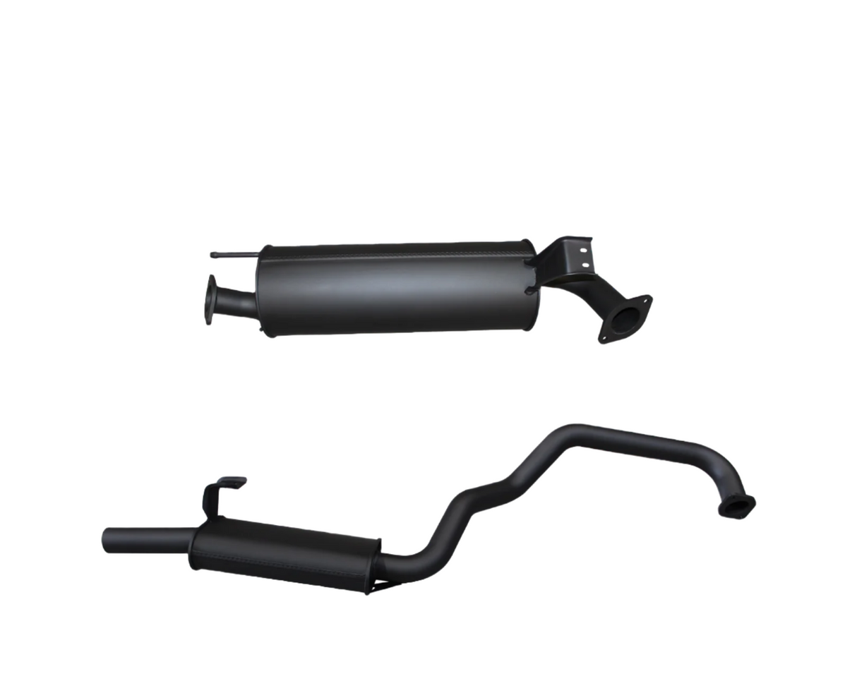 Manta | 2.5″ From Extractors Back Exhaust with Twin Mufflers | Toyota Landcruiser HZJ105 Wagon 4.2L 1HZ Diesel 1998–2007