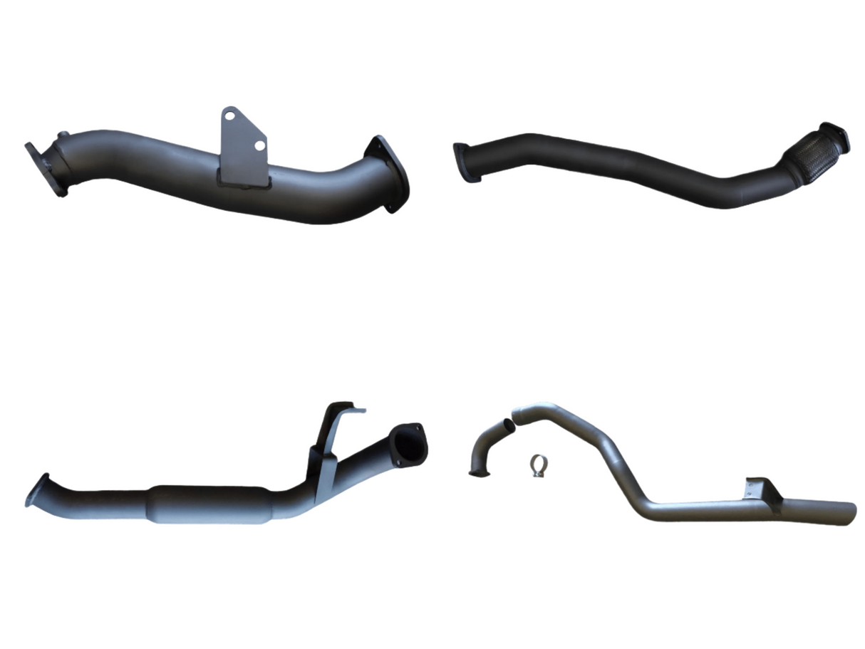 Manta | 3″ Turbo Back Exhaust System with Hotdog | Toyota Landcruiser HZJ105 Wagon 4.2L 1HZ DTS Turbo 1998–2007