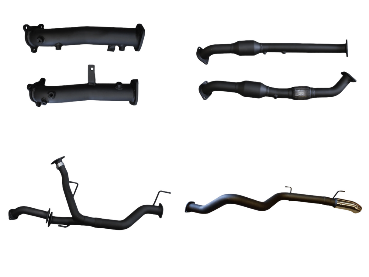 Manta | 2.5″ Turbo Back without Cats Pipe Only Dump Tip | Toyota Landcruiser VDJ200 4.5L V8 Diesel Wagon 2015–2021
