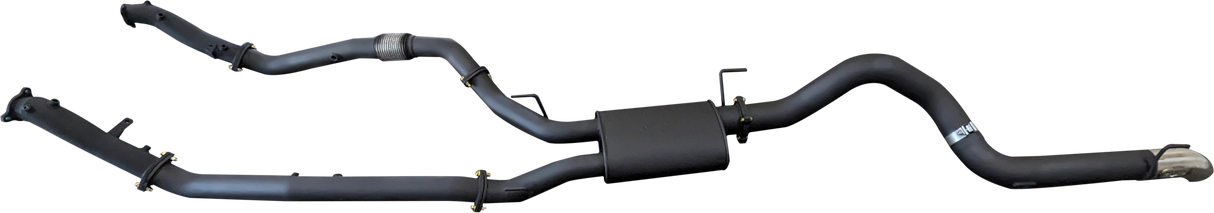 Manta | 3″ Dual Turbo Back without Cats with Muffler 4″ Tailpipe | Toyota Landcruiser VDJ200 4.5L V8 Diesel 2015–2021