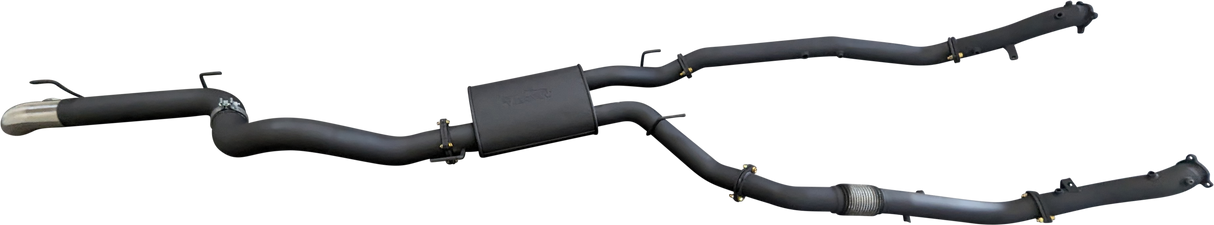 Manta | 3″ Dual Turbo Back without Cats with Muffler 4″ Tailpipe | Toyota Landcruiser VDJ200 4.5L V8 Diesel 2015–2021