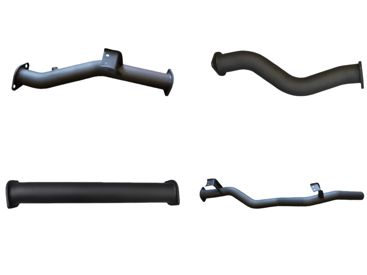 Manta | 3″ DPF Back Exhaust for LRA 90L Long Range Tank | Toyota Landcruiser VDJ79 V8 Ute 2016–2025 (DPF Models)