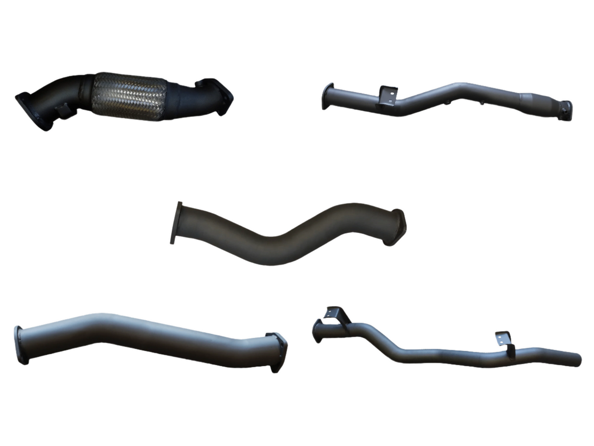 Manta | 3in Turbo Back Exhaust System with Cat | Toyota Landcruiser VDJ79 V8 Ute 2016–2025