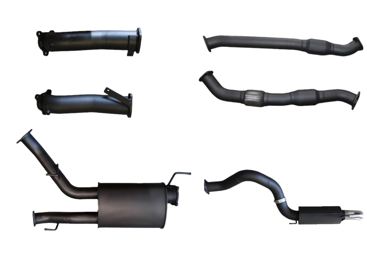 Manta | 3″ Turbo Back with Cats & Muffler, 4″ Exit | Toyota Landcruiser VDJ200 4.5L V8 Diesel Wagon 2007–2015