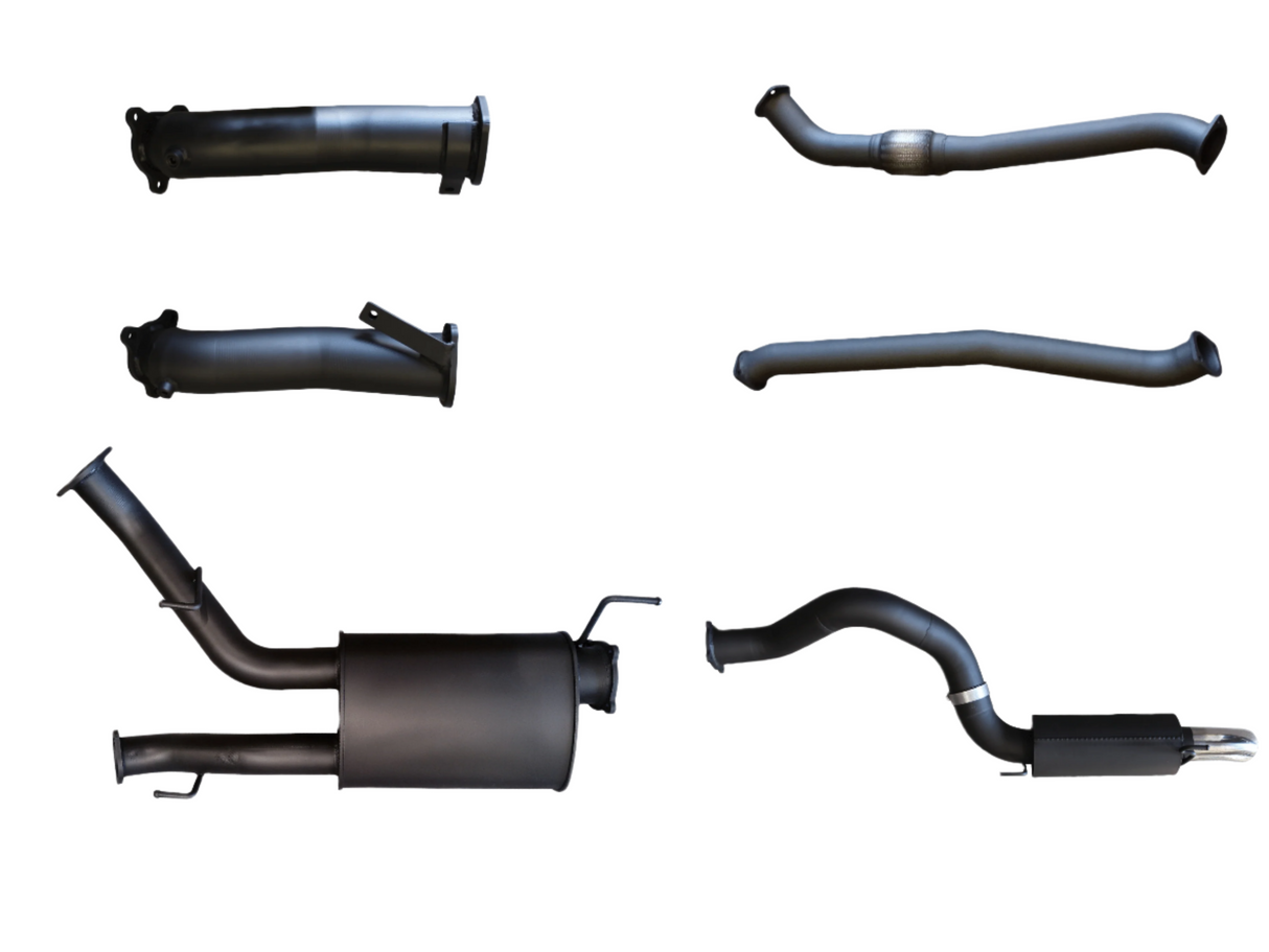 Manta | 3″ Turbo Back without Cats with Muffler, 4″ Exit | Toyota Landcruiser VDJ200 4.5L V8 Diesel Wagon 2007–2015