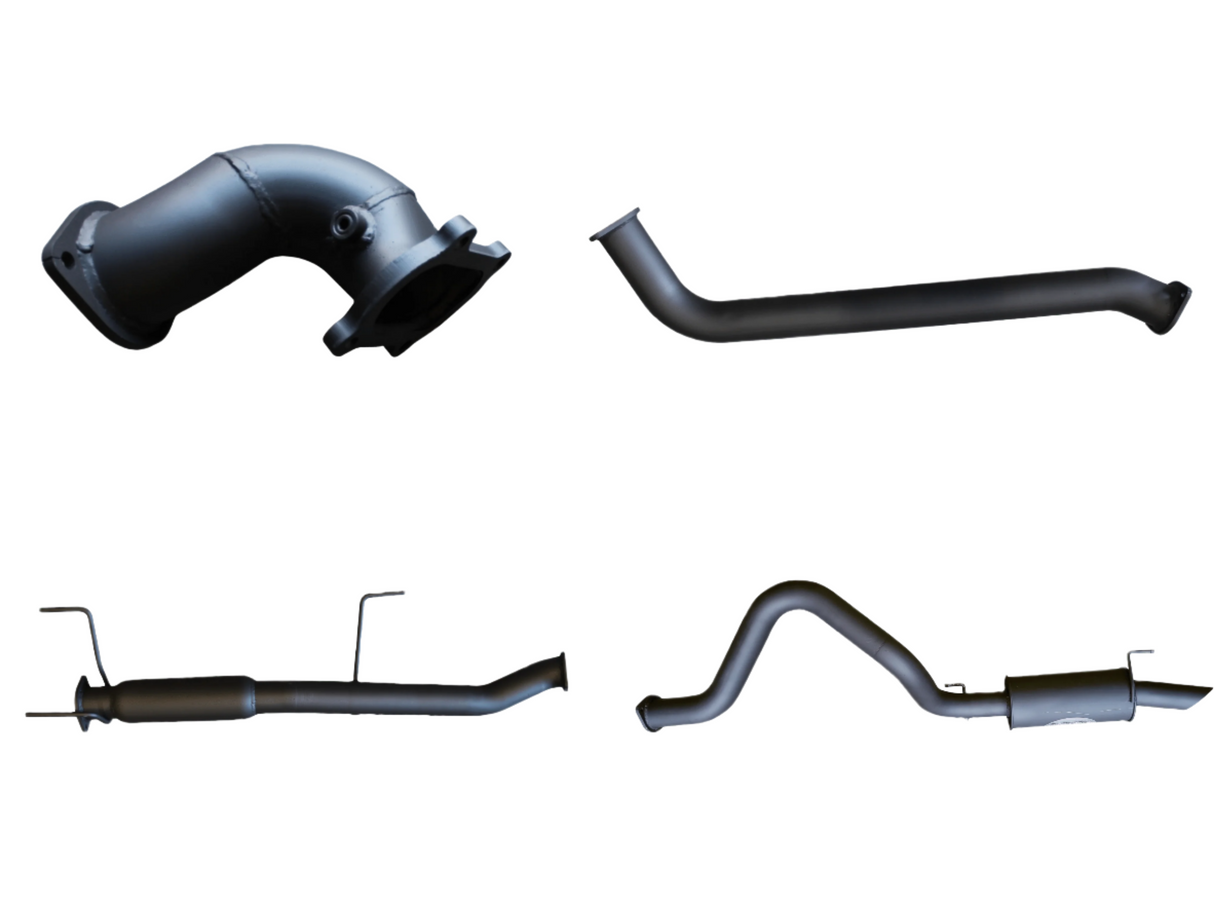 Manta - Toyota HDJ100 4.2L TD WAGON 3in CENTRE HOTDOG & REAR MUFFLER