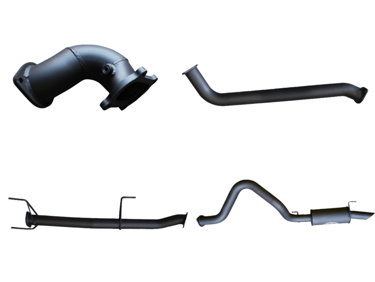 Manta - Toyota HDJ100 4.2L TD WAGON 3in WITHOUT CENTRE MUFFLER & WITH REAR MUFFLER