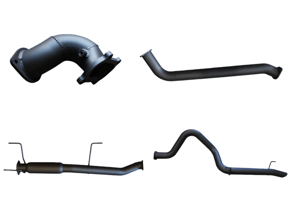 Manta - Toyota HDJ100 4.2L TD WAGON 3in CENTRE HOTDOG & REAR TAIL