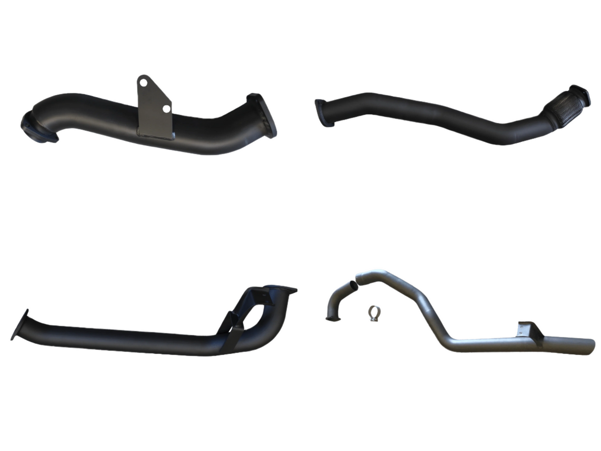 Manta | 3″ Turbo Back Exhaust without Muffler (3-Bolt Garrett) | Toyota Landcruiser HZJ105 4.2L 1HZ Diesel Wagon 1998–2007