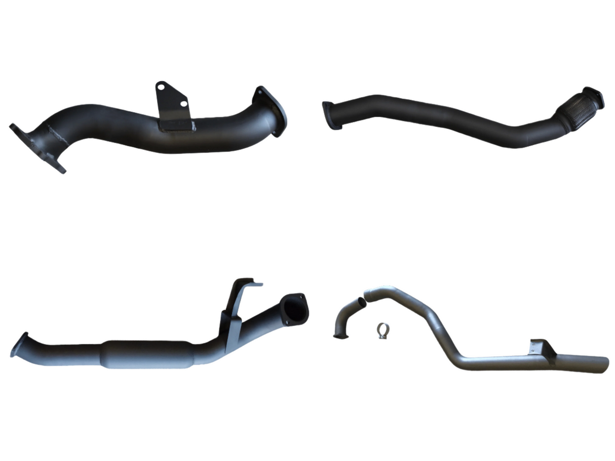 Manta | 3″ Turbo Back Exhaust with Hotdog (CT26 Turbo) | Toyota Landcruiser HZJ105 4.2L 1HZ Diesel Wagon 1998–2007