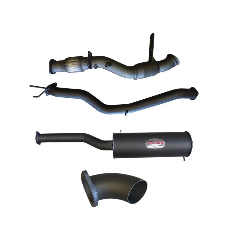 Manta | 3in Turbo Back Exhaust Standard Exit | Volkswagen Amarok 2.0L Bi-Turbo Ute 2012–2022 (Later Model)