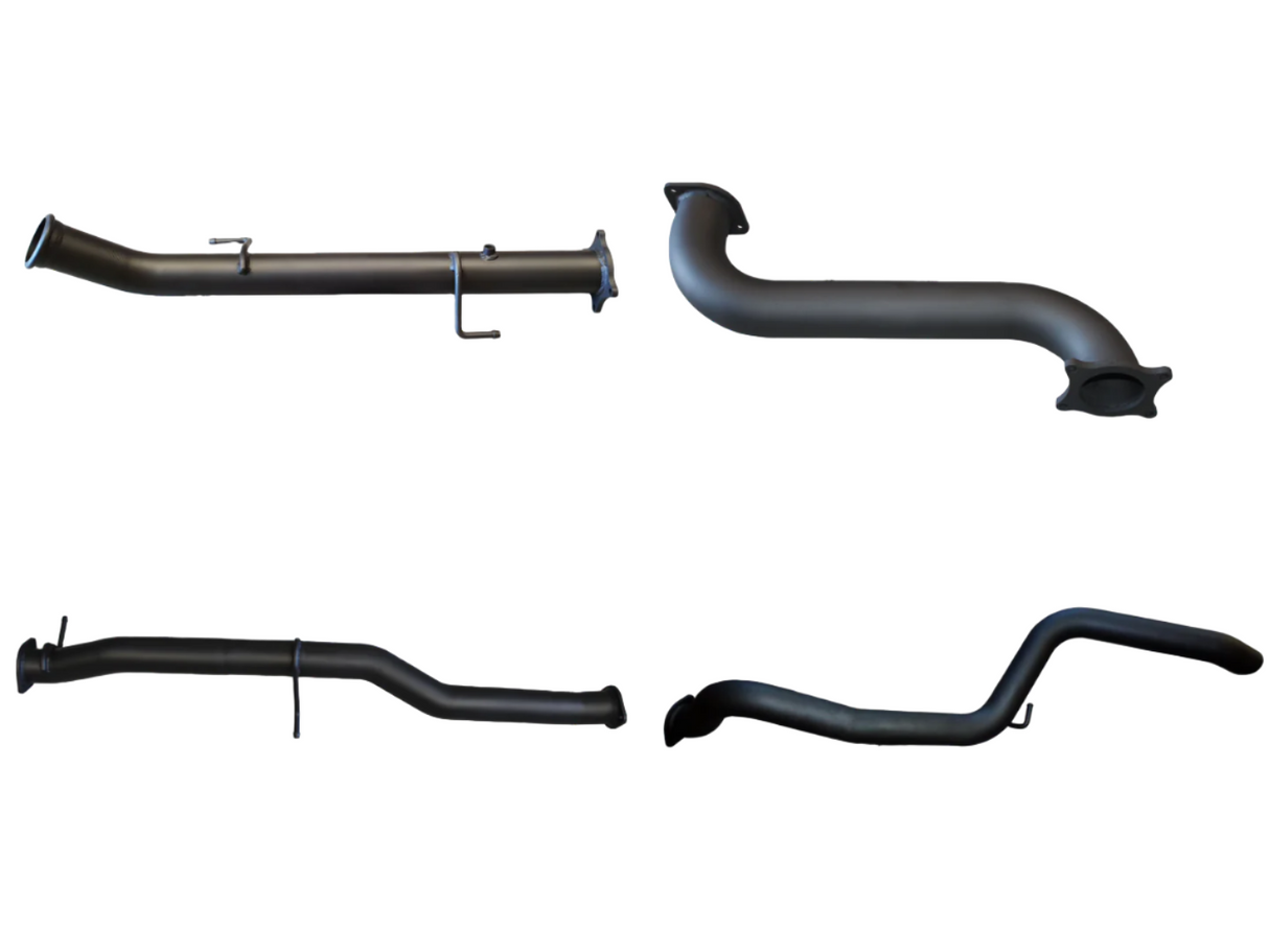 Manta | 3in Dump Pipe Back Exhaust without Muffler Extended Tailpipe | Volkswagen Amarok V6 TDI550 TDI580 Ute 2016–2022