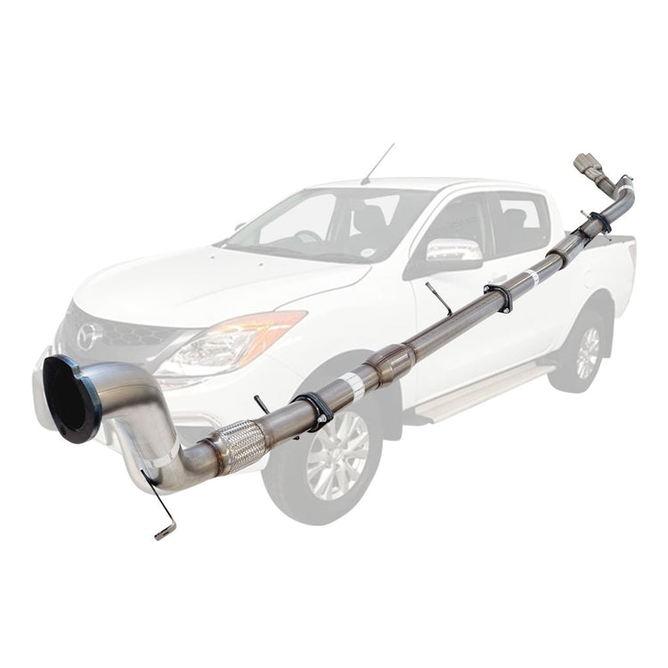 ESA | 3" Turbo Back Exhaust | Mazda BT50 UP UR 3.2L 2011 - 9/2016 | MZ248-HO