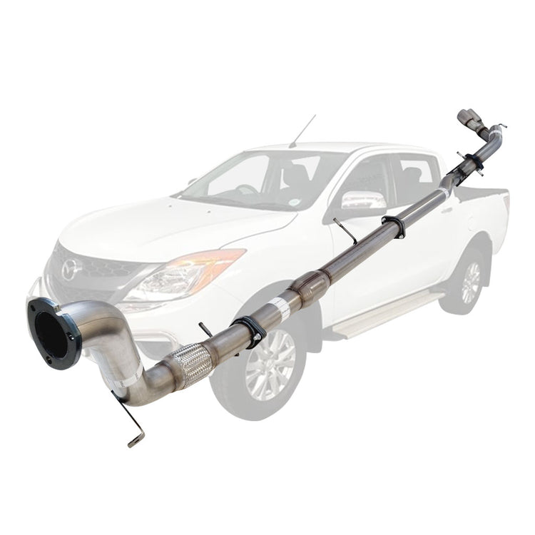 ESA | 3" Turbo Back Exhaust | Mazda BT50 UP UR 3.2L 2011 - 9/2016 | MZ248-HO