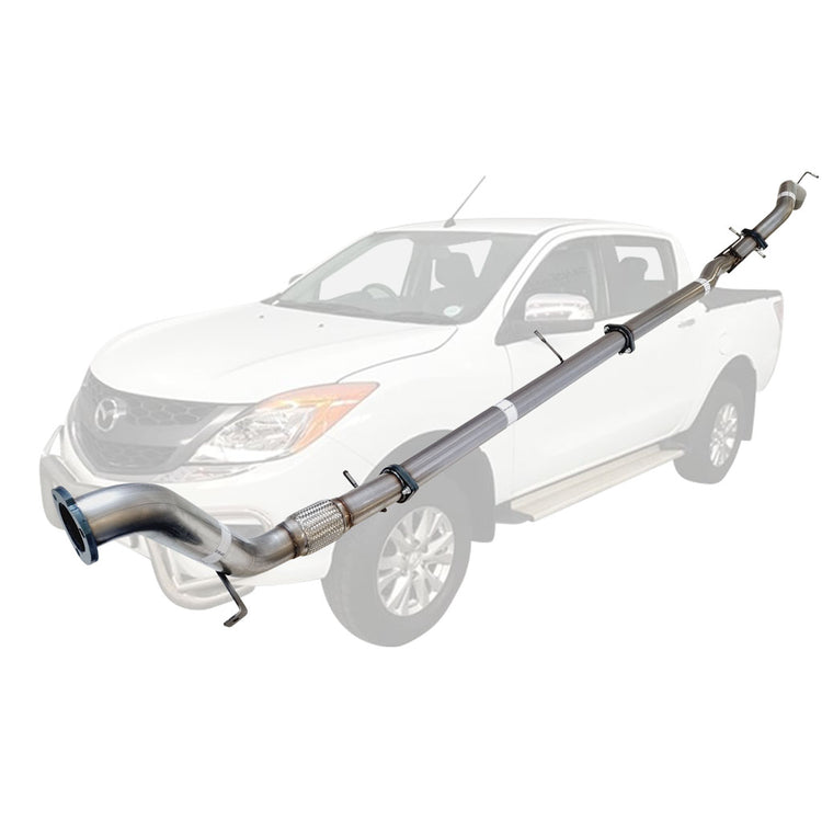 ESA | 3" Turbo Back Exhaust | Mazda BT50 UP UR 3.2L 2011 - 9/2016 | MZ248-HO