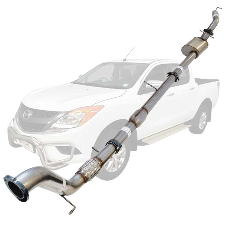 ESA | 3" Turbo Back Exhaust | Mazda BT50 UP UR 3.2L 2011 - 9/2016 | MZ248-HO