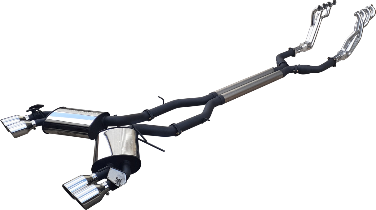 Manta | Twin 3" Full Exhaust System with 1 7/8" Headers | Chevrolet Camaro 6th Gen 6.2L V8 Coupe | 2016–2022