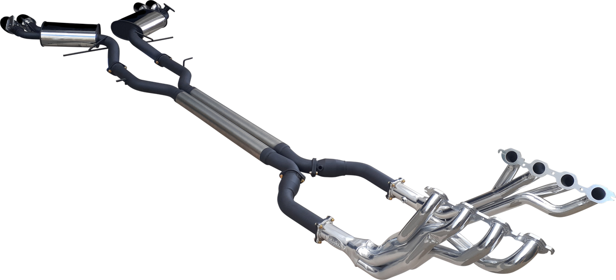 Manta | Twin 3" Full Exhaust System with 1 7/8" Headers | Chevrolet Camaro 6th Gen 6.2L V8 Coupe | 2016–2022