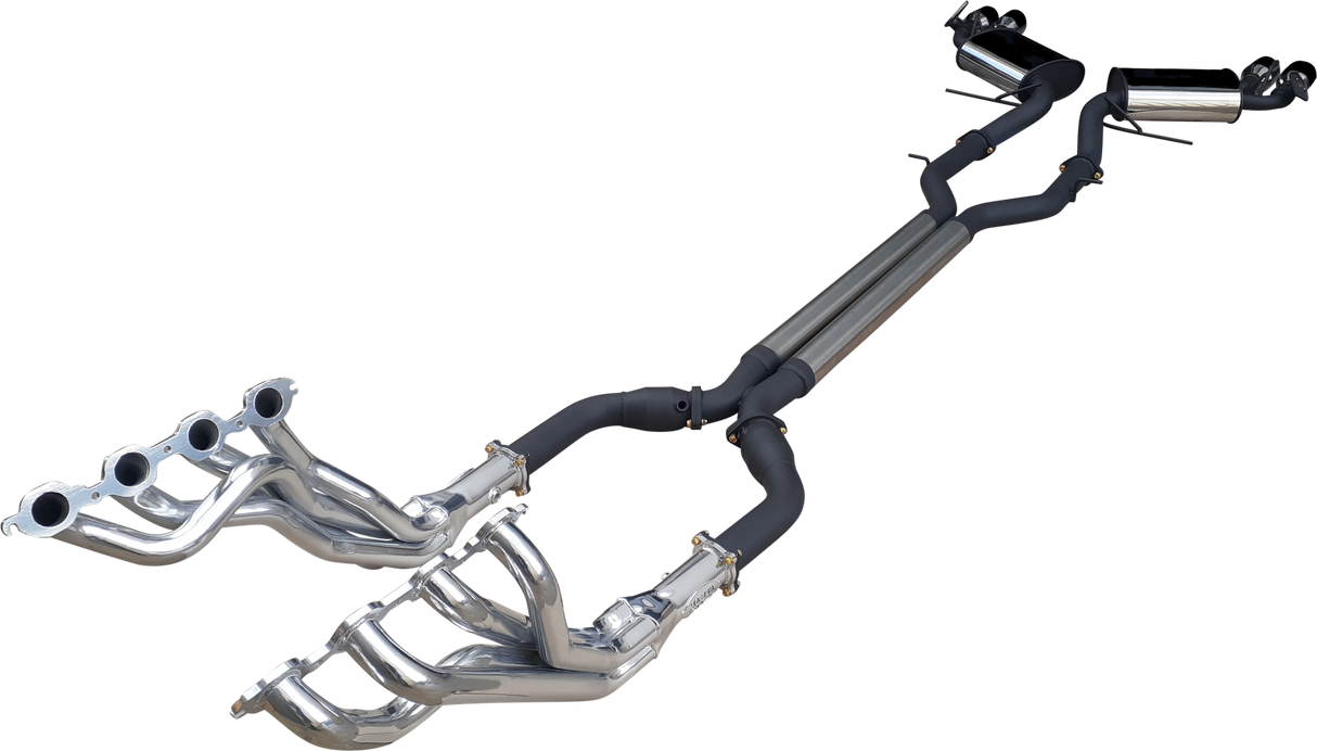 Manta | Twin 3" Full Exhaust System with 1 7/8" Headers | Chevrolet Camaro 6th Gen 6.2L V8 Coupe | 2016–2022