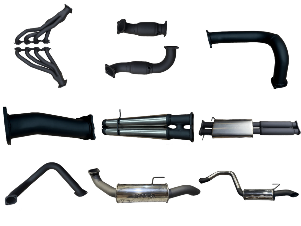 Manta | Twin 3" Full Exhaust System with 1 3/4" Headers | Chevrolet Silverado 1500 6.2L V8 Ute | 2022–2024