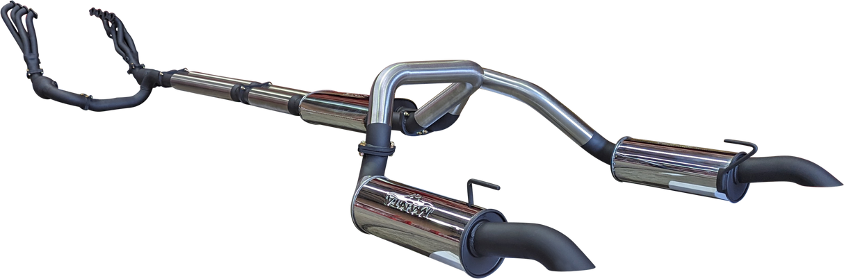 Manta | Twin 3" Full Exhaust System with 1 3/4" Headers | Chevrolet Silverado 1500 6.2L V8 Ute | 2022–2024