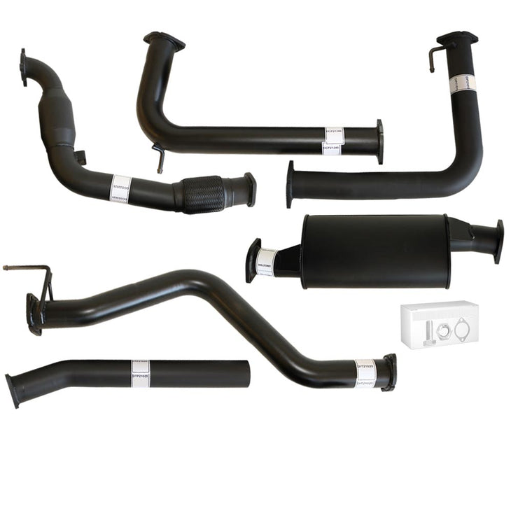 ESA | 3" Turbo Back Exhaust | Nissan Navara D40 2.5L Ute 2007 - 2016 | NI219-HC