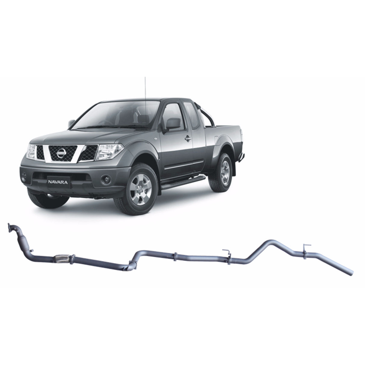 Redback Extreme Duty - Nissan Navara D40 (2007 - 2015) 2.5L Performance Exhaust System