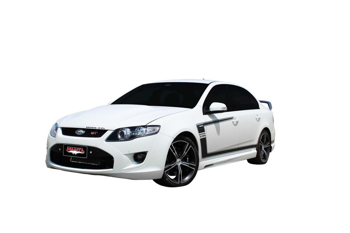 Manta | Twin 3″ Full Exhaust System with Extractors Hotdog/Muffler | Ford FG GT 5.0L V8 Sedan 2010–2016